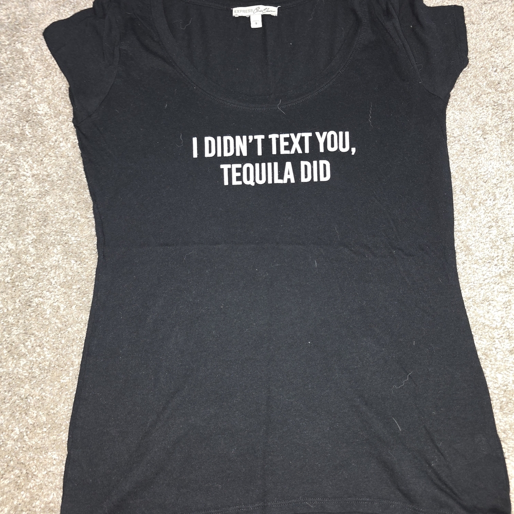 Express Black Tequila Top